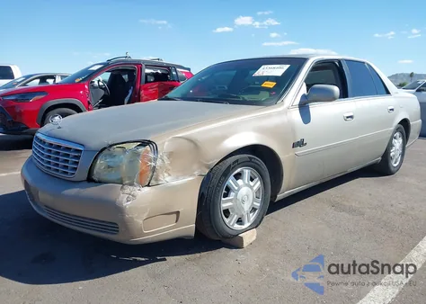 2004 Cadillac Deville Standard z USA, uszkodzony, nr VIN 1G6KD54Y24U127795
